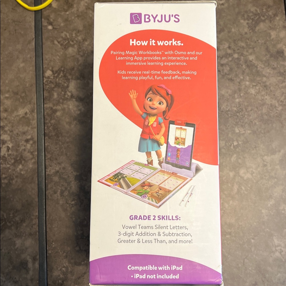 BYJU'S Learning Kit: Grade 2 Introductory Edition, Math Grammar Disney. NEW. - Picture 5 of 6